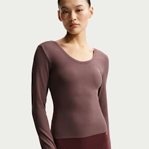 Nike Zenvy Women's Dri-FIT Long-Sleeve Top. Nike LU